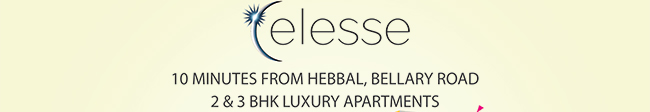 Celesse - 10 MINUTES FROM HEBBAL, BELLARY ROAD
2 & 3 BHK LUXURY APARTMENTS