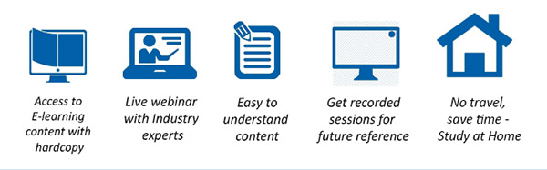 Access to E-learning content with hardcopy