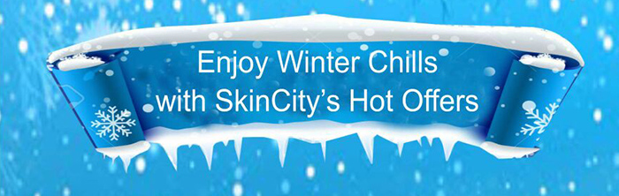 Enjoy winter Chills with SkinCity's Hot Offers