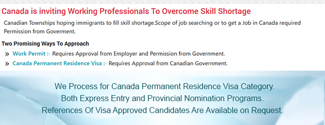 Canada is inviting Working Professionals To Overcome Skill Shortage