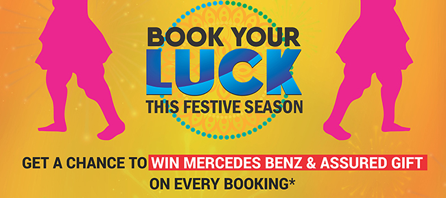 Book your Luck this Fastive season